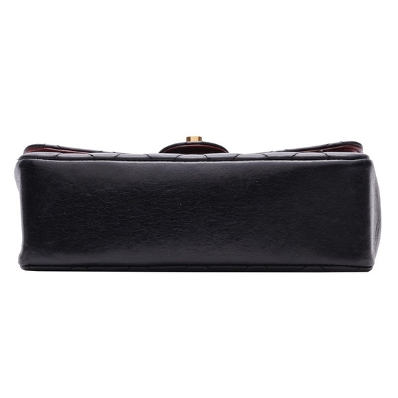 Chanel Mini Matelasse Circle Coco Turnlock Chain Lambskin Black - Picture 3 of 7